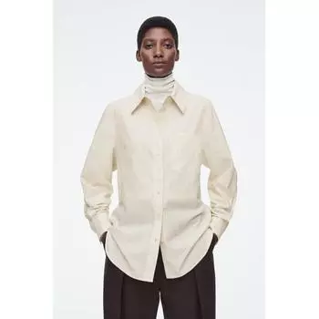 COS Рубашка из хлопка Japan Fleck creams/32