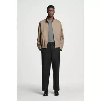 COS Широкие брюки-стрейч Japan Black/48