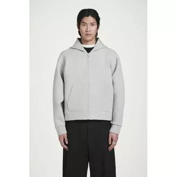 COS Толстовка с капюшоном на молнии с аквалангом Japan Oversize gray/L