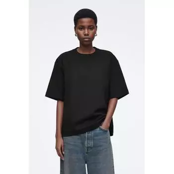 COS Япония Футболка оверсайз Black/XS