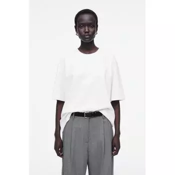 COS Япония Футболка оверсайз white/XS