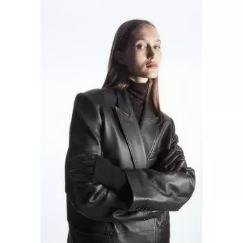 Кожаные перчатки Cos Japan Black/XSS