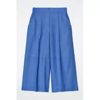 COS Японские льняные брюки-кюлоты blue/38