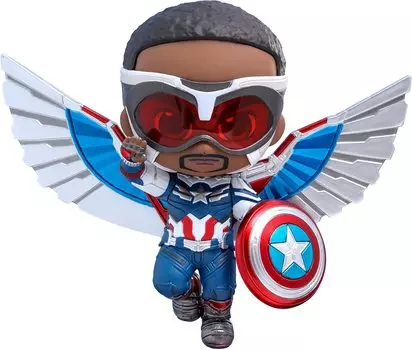 Cosbaby Falcon Winter Soldier Captain America размер S фигурка синяя и немасштабированная синий