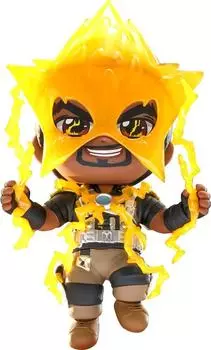 Cosbaby No Way Home Electro Size S Figure Yellow Height 13cm COSB959 Spider-Man Non-Scale approx.