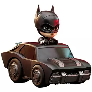 Cosbaby THE BATMAN Batman Batmobile размер S фигурка черная и немасштабная чёрный