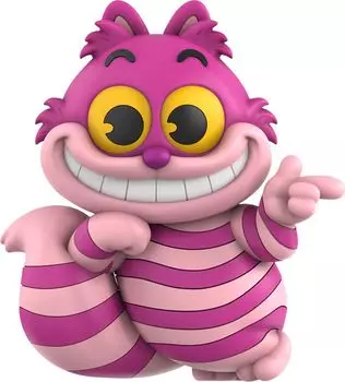 Cosbi Disney Collection Movie Alice in Wonderland Cheshire Cat Figure #014 Немасштабная фиолетовый