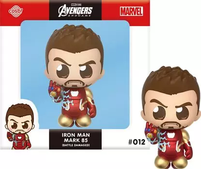 Cosbi Marvel Collection Movie Iron Man Mark 85 Figure Red Height 8cm CBX041 Avengers/Endgame (Battle Damage) #012 Non-Scale Approx.