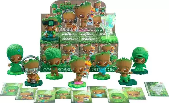 Cosbi Я - Грут Серия 1 Фигурка (Ящик 8) Немасштаб зелёный