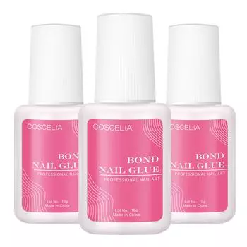 COSCELIA 10 г клей для ногтей сильный клей для накладных ногтей дизайн ногтей стразы украшения ногтей быстросохнущие клейкие инструменты для ногтей DIY гель