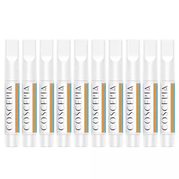 COSCELIA 10 шт. клей для ногтей сильный клей для украшения ногтей накладные кончики ногтей дизайн ногтей накладные ногти маникюрный набор липкие стразы для ногтей с блестками