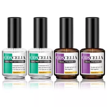 COSCELIA 15 мл быстросохнущая грунтовка для ногтей, осушитель ногтей, набор грунтовок для гель-лака, отмачиваемый полуперманентный лак