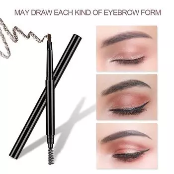 COSCELIA 4 цвета водонепроницаемый карандаш для бровей макияж долговечная краска с двойной головкой татуировка ручка для макияжа бровей усилитель для бровей инструмент для макияжа глаз косметический