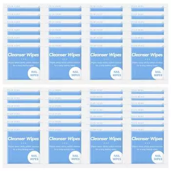 COSCELIA 50 шт. салфетки для чистки ногтей, очищающие подушечки для дизайна ногтей, гель-лак, легкая очищающая пленка для акриловых ногтей, гель-лак, маникюрный набор инструментов для ухода за ногтями