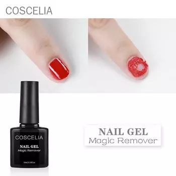 COSCELIA 7 мл гель для снятия лака для натуральных акриловых ногтей Полигель для наращивания ногтей Soak-Off Средство для снятия гель-лака для ногтей Профессиональный инструмент для маникюра и дизайна ногтей