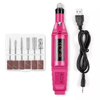 COSCELIA электрическая дрель для ногтей маникюрные педикюрные пилочки для ногтей набор сверл для ногтей дрель ручка набор инструментов для дизайна ногтей набор для снятия гель-лака для ногтей Shaper Shaper Supply