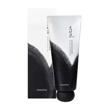 Cosme Chef Squeeze Black Dango Essence Питательная 60-секундная очищающая маска для лица Jatsu Black, 1 упаковка, 120 мл