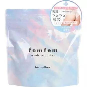 Cosme Freak Femme Femme Scrub Smoother 140 г Очищающее средство для деликатных зон Чистящие средства Инструкция по применению] - Возьмите необходимое количество средства, вымойте кожу,
