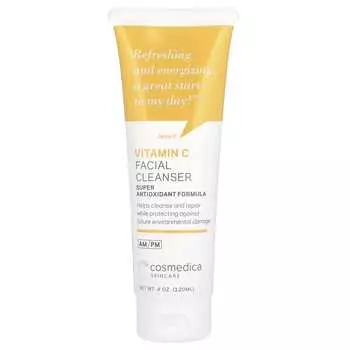 Cosmedica Skincare, очищающее средство для лица с витамином С, супер антиоксидантная формула, 120 мл (4 унции)