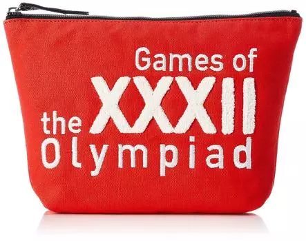 Cosmetic case Red [Tokyo 2020] OLY-PCH04