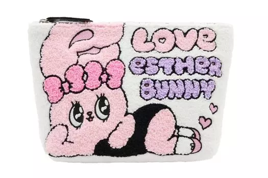 Cosmetic Case Sagara Pouch White 01 [Esther Bunny]