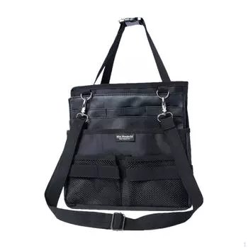 Cosmetic Makeup Brush Case with Belt Strap Women Bag Zipper Waist Artists Storage