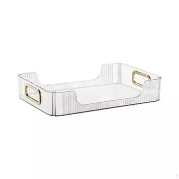 Cosmetic Organizer Shelf, Perfume Storage Holder, Buffet Serving Tray, Lightweight, Luxury Green Color 3 Tier