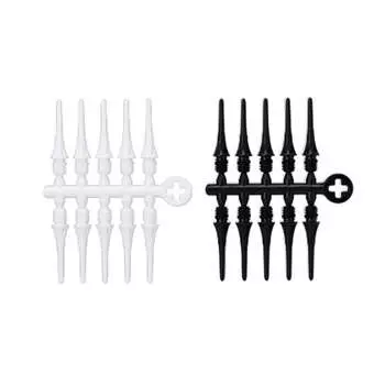 Cosmo Darts Fit Point Plus 19mm White 50pcs Tip fit2201