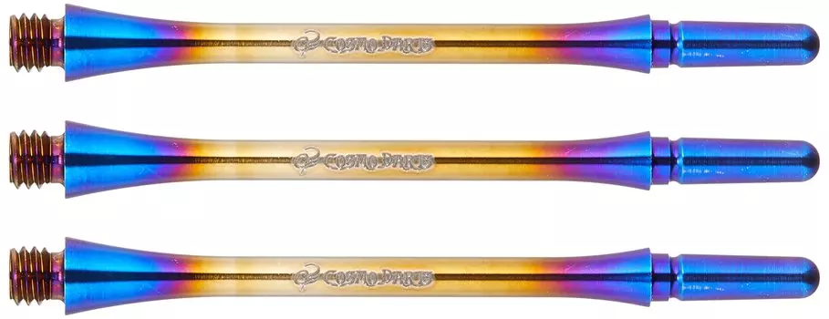 Cosmo darts fit shaft металлический титановый shaft титановый spin запеченный цвет 8