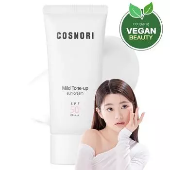 COSNORI Mild Tone-Up Sun Cream SPF50+ PA++++, 50 мл, 1 шт.