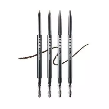 COSNORI Slim Карандаш для бровей, корейская косметика, KPOP 01 Brownie