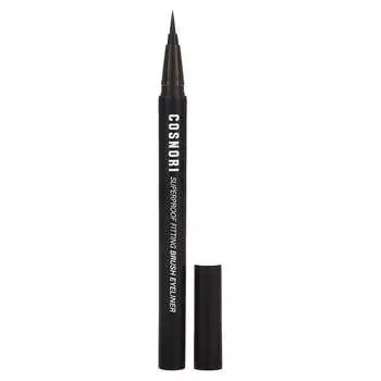 Cosnori, Superproof Fitness Brush Eyeliner, 02 Black Brown, 0,02 жидких унций (0,6 г)
