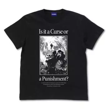 COSPA 2B ЧЕРНАЯ футболка размера M [Официальная] NieRAutomata Ver1.1a чёрный