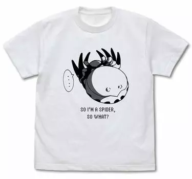 Cospa a but what is a but what is upside down WHITE L size It s spider, it? It s spider, it? T-shirt, Ver.