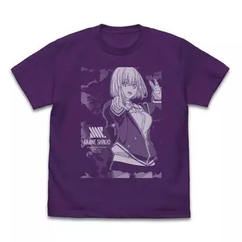 Cospa Akane Shinjo Effect Visual PURPLE L size SSSS.GRIDMAN T-shirt фиолетовый