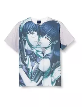 Cospa BLACK Lagoon Roberta Full Graphic T-shirt WHITE S size