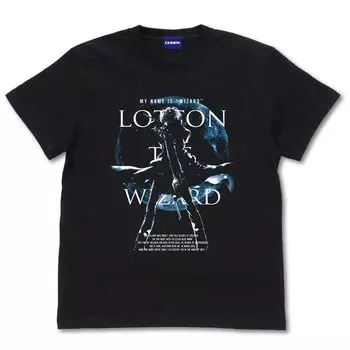 Cospa Black Lagoon Rotten the Wizard BLACK M size T-shirt чёрный