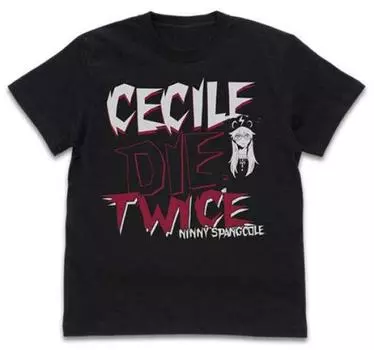 Cospa BURN THE WITCH CECILE DIE TWICE BLACK M size T-shirt