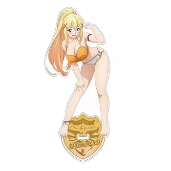 Cospa COSPA [Официальный] 2D Cospa Божье благословение на этот прекрасный мир 3 Оригинальная иллюстрация Darkness Swimsuit Ver. Акриловая подставка (большой)