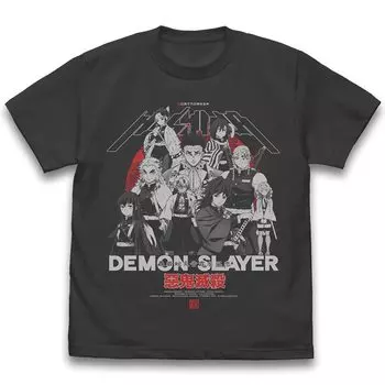 Cospa Demon Slayer Kimetsu no Yaiba 9 Pillars T-shirt SUMI M size