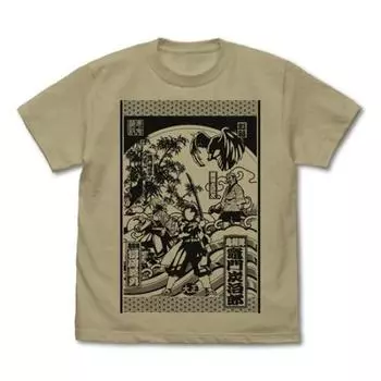 Cospa Demon Slayer: Kimetsu no Yaiba Demon Slayer: Kimetsu no Yaiba T-shirt SAND KHAKI M size