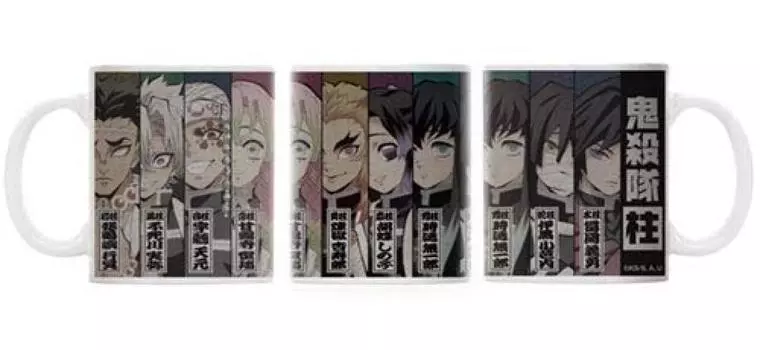 Cospa Demon Slayer Pillar полноцветная кружка x прибл.. В9,5 8см белый