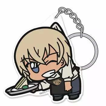 Cospa Detective Conan Toru Amuro Cafe Poirot Costume Acrylic Tsumamare Acrylic Keychain Ver.