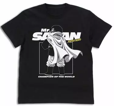 Cospa Dragon Ball Z Satan BLACK M size Mr. T-shirt чёрный