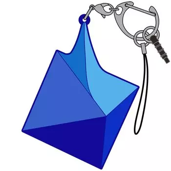 Cospa EVANGELION 6th Angel Tsumamare 60mm Made of soft PVC rubber approx.