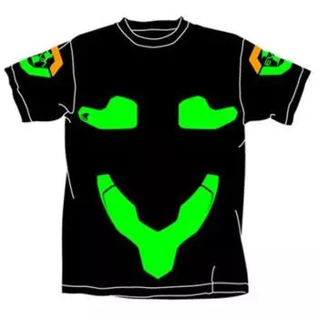 Cospa Evangelion New Theatrical Version First Model T-Shirt BLACK S Size