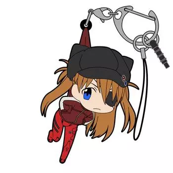 Cospa EVANGELION Shikinami Asuka Langley Tsumamare Jersey 60 мм Изготовлена из мягкой ПВХ-резины Ver. Прибл.