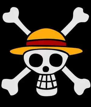 COSPA Футболка с принтом пиратского флага Discharge черного цвета: M