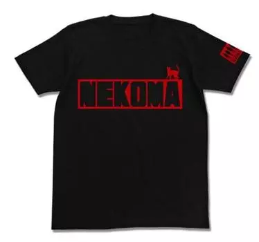 COSPA Футболка волейбольного клуба средней школы Haikyu Nekoma ЧЕРНАЯ размер L