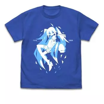 Cospa Hatsune Miku Hatsune Miku ROYAL BLUE L size T-shirt sirozameVer.